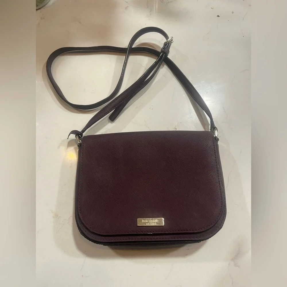 Kate Spade Purple Crossbody Bag - Picture 1 of 8